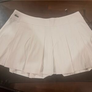 Vintage Lacoste Pleated Skirt – Made in France, Collectors Piece